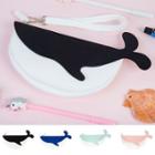 Whale-shaped Faux Leather Crossbody Bag