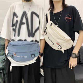 Lettering Canavs Belt Bag