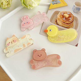Animal Plastic Hair Clip (various Designs)