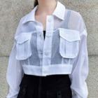 Shirt Jacket White - One Size