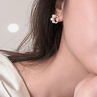 Faux Pearl Earring 1 Pair - Pearl - One Size