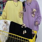 Bear Accent Long-sleeve T-shirt