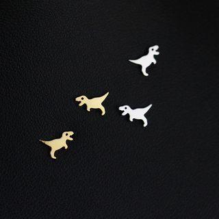 Dinosaur Sterling Silver Earring