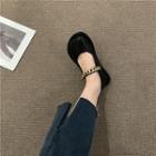 Chain Strap Flat Mary Jane Shoes