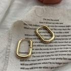 Loop Drop Earring 1 Pair - Gold - One Size