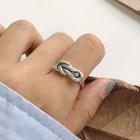 Knot Open Ring K689 - Silver - One Size