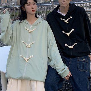 Couple Matching Frog Buttoned Jacket