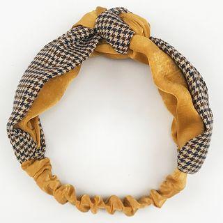 Panel Knotted Headband