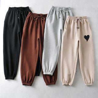 Heart Loose Fit Jogger Sweatpants