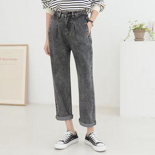 Relaxed-fit Stone Wash Jeans