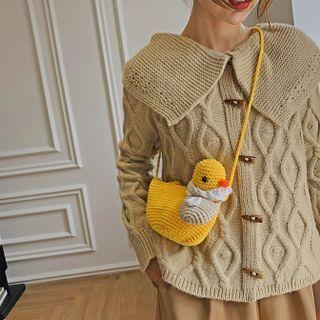 Duck Knit Crossbody Bag