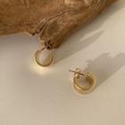 Open-hoop Earrings Gold - One Size