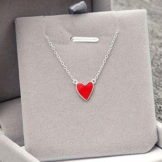 Heart Necklace As Shown In Figure - One Size