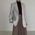 Two-way Single-breasted Blazer