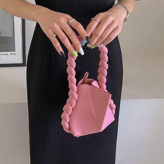 Braided Bucket Hand Bag