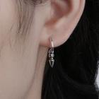 Geometric Alloy Dangle Earring 1 Pc - Silver - One Size