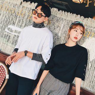 Couple Matching Ring Short-sleeve T-shirt