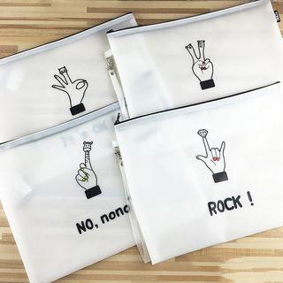 Printed A4 Zip Pouch