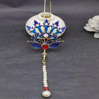 Retro Alloy Phoenix Hair Stick 1 Pcs - M109 - One Size