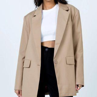 Plain Overszie Blazer