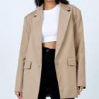 Plain Overszie Blazer