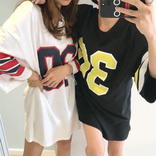 Loose-fit Printed Top