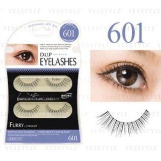 D-up - Furry Eyelashes (#601 Simple) 2 Pairs