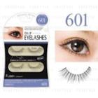 D-up - Furry Eyelashes (#601 Simple) 2 Pairs
