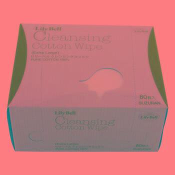 Suzuran - Lily Bell Cleansing Cotton Wipe Extra Large 80 Pcs