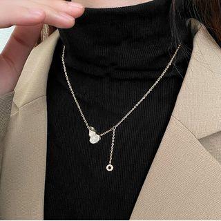 Gourd Necklace Gold - One Size