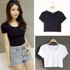 Short-sleeve Crop T-shirt