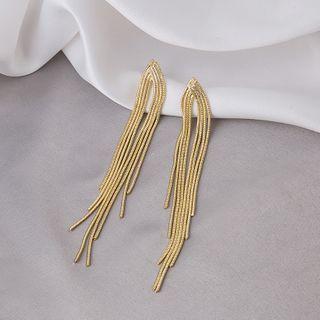 Alloy Fringed Earring 1 Pair - E1409-5 - As Shown In Figure - One Size