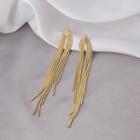 Alloy Fringed Earring 1 Pair - E1409-5 - As Shown In Figure - One Size