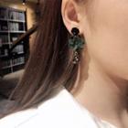 Flower Dangle Earring E836 - One Size