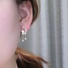 Moon & Star Stud Earring