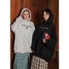 Ping Pong Club Logo Embroidered Over-fit Hoodie