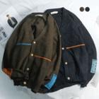 Couple Matching Color Lining Cardigan