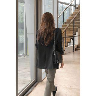 One-button Boxy Blazer