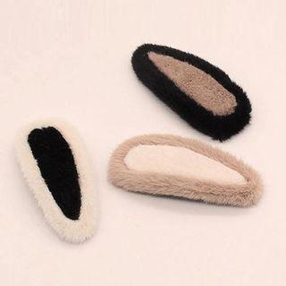 Two-tone Chenille Hair Clip