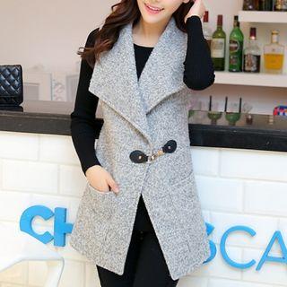Woolen Long Vest
