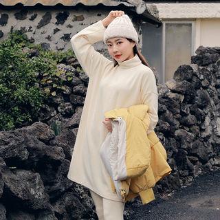 Turtleneck Boxy Dress