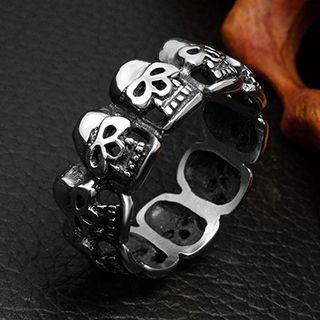 Titaniium Steel Skull Ring