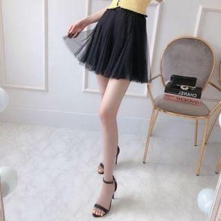 Tulle Mini Skirt
