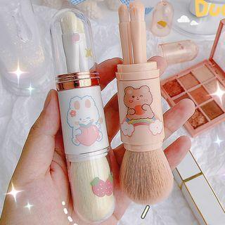 Cartoon 4 In 1 Makeup Brush