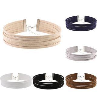 Layered Flannel Choker
