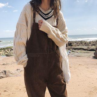 Corduroy Strappy Jumper Pants