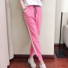 Set: Printed Short Sleeve T-shirt + Jogger Pants