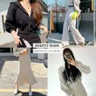 Set: Hoodie + Maxi Mermaid Skirt / Wide-leg Pants