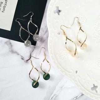 Bead Alloy Dangle Earring