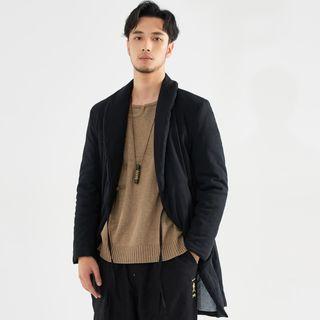 Tie-front Padded Coat